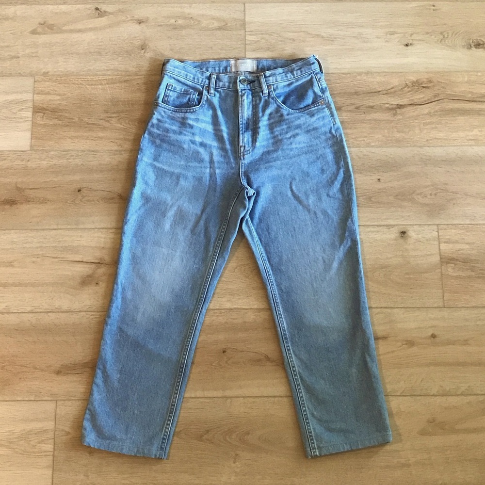 Everlane Light Blue Cheeky Cropped 5 Pocket Classic Ankle Jeans Size 27